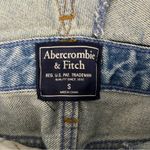 Abercrombie & Fitch  Overall Skirt Light Wash Denim Mini Dress Women’s Size S Photo 5