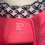 EP New York Sleeveless Golf Dress Pink Medium Zip Neck Stretch Activewear Medium Photo 1