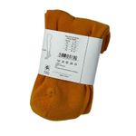 UGG  Womens Dark Apricot One Size Ribbed Crew Socks with Ruffle Trim Photo 4