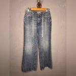 Paige Zoey High Rise Wide Leg Jeans in Jazz Club (27) Photo 2