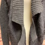 ALLSAINTS  Dagan Lambs Wool Braided Open Front Cardigan, US 4 Photo 2