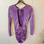 Revolve Michael Costello x  Davey mini dress, backless, keyhole front, ruched, M Photo 3