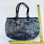 Coach Gallery Horse & Carriage East-West Tote/Purse Gray Photo 5