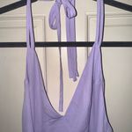 Revolve  Lavender Halter Dress Photo 7