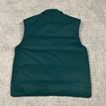 Eddie Bauer  Goose Down Puffer Vest Womens Medium Green Hunting Pockets Photo 2