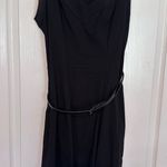 XOXO Black Sweetheart Sheath Midi Dress Photo 0