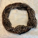 Cejon Animal Print Hombre Infinity Scarf Neutral Color Palette Cheetah Leopard Brown Photo 1
