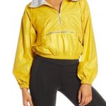Free People Movement Yellow Gold Reflective Jacket Photo 0