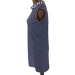 Jude Connally Chelsea striped shift dress with contrast Mockneck collar size XS Photo 3