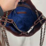 Rebecca Minkoff  Brown Leather Purse Shoulder Bag Crossbody Chain Strap Zipper Photo 11