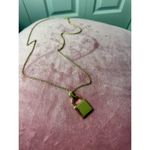 Banana Republic  Gold Padlock Pendant Necklace Lock Chain Layering Jewelry OS Photo 3