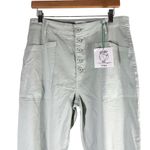 Pistola High Rise Tammy Pant Ankle Trouser Sea Mist Green Plus Size 32 Photo 5