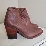 Kelsi Dagger NWOT  Brown Ankle Boots 7.5 Chunky Heel Photo 1