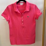 Lacoste  pink polo Photo 0