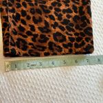 Talbots  Straight Leg Corduroy Pant Full Length High Waist Leopard Print 16W NWT Photo 9