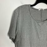 Athleta  t-shirt striped size large Photo 1