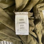 Venus  Ruched Tank Dress XS Olive Green Racerback Bodycon Midi Mature‎ Resortwear Photo 7