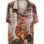 SheIn Manfinity RSRT Men Figure Graphic Button Through Shirt Photo 0