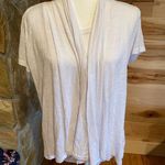 kim rogers  white short sleeve shirt size medium Photo 0