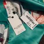 South Moon Under Floral Silk Dress Photo 9