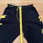 Pam & Gela  - Gym Sweatpant Black Yellow Size P Photo 6