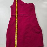 superdown Nava Asymmetrical Mini Dress in Hot Pink Photo 12