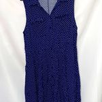 Wo size 14/16(torrid size 1)Size Navy High Low Polka Dot Sleeveless Dress Photo 0
