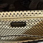 Urban Expression Urban Expressions Vegan Glossy Black Quilted Clutch Gold Snack Chain Strap Photo 5