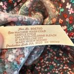 Matilda Jane  Fabulously Floral Dress Long Sleeve Tiered Size Small Green Pink‎ Photo 5