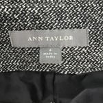 Ann Taylor Ann Taylor Pants Womens 4 Gray Marled Wool Blend Knit Wide Leg Office Career Photo 5
