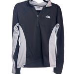 The North Face  Women Jacket Size Medium M Slim Fit Athletic Black White Neutral Photo 0