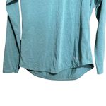 Patagonia Top Womens Small Blue Stretch Round Neck Slub Blouse Photo 2