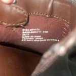 G.H. Bass Brown Leather Ankle Booties SZ 6.5. Zipper closer Brown Suede Western Photo 7