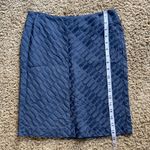 Elie Tahari  slate grey skirt size 2 EUC Photo 9