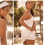 Spiritual Gangster  Jet Active White Mini Activewear Tennis Preppy Dress XS $118 Photo 5