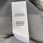 City Studios New City Studio Glitter Lace Satin Bow Back High Slit Maxi Dress Grey Size 5 Photo 16