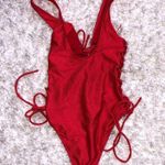 4/$10 ❣️ Sexy Red Bodysuit Size XS Photo 6