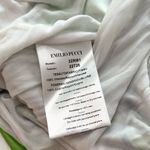 Emilio Pucci Women's 14 US Printed One-Shoulder Ruched Mini Dress Green Multi Photo 5