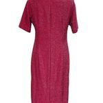 Karina Women Pink Shimmering Midi Cocktail Casual Evening Dress Sz 12 Photo 4