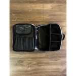 Rae Dunn ‎ 'Get Ready With Me' Black White Cosmetic Bag Makeup Toiletries Photo 6