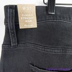 Madewell NEW  Classic Straight‎ Jeans in Lunar Wash, 37 Photo 10