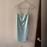 Motel Rocks  Coti Bodycon Dress In Botanist Flocking Spearmint size large Photo 6
