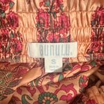 Bunulu Boutique Floral Paisley Lightweight Paperbag Shorts NWT Pink Photo 5