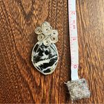 Artisan  Handcrafted Buffalo Jasper Wire-wrapped Pendant Photo 3