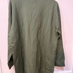 Lole Army Green NWOT Longer in Back Sweatshirt Tunic Top Shirt Size Small Photo 3
