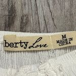 Liberty Love White 3/4 Flare Sleeve With Lace Detail Size Medium Photo 8