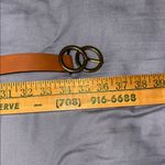 Elegant Orange Belt with Gold Buckle Photo 2