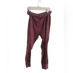 Maternity Maroon Joggers Size XXL Red Photo 2