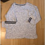 Bobbie Brooks Sz 2X Lightweight Gray Sweatshirt Plus Size Crewneck NEW NWT Photo 1