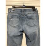 Democracy AB Technology Distressed Denim Blue Jeans Women's Size 6 Medium Wash Photo 4